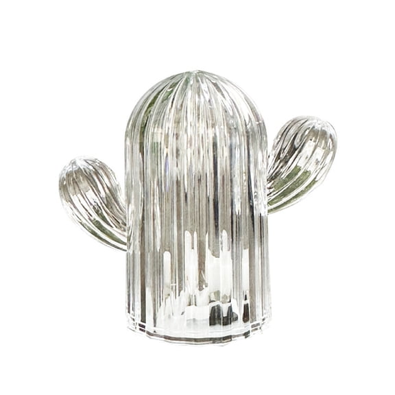 COFEST Led Cactus Lights For Home Decor,Cactus Night Light,Bedroom,Party,Home Decorations Light,Ambient Light,Creative Props Night Light Clear