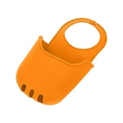 COFEST Multi-Purpose Drainage Bag - High-Quality, Foldable, and Easy to Clean for Kitchen and Bathroom Storage, Available in Assorted Colors Orange