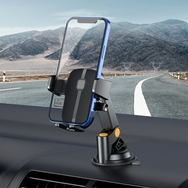 COFEST Phone Mount for Center Console Cell Phone Holder Car Hands Phone Holder Mount for Smartphone Cell Phone Automobile Cradles Universal Black