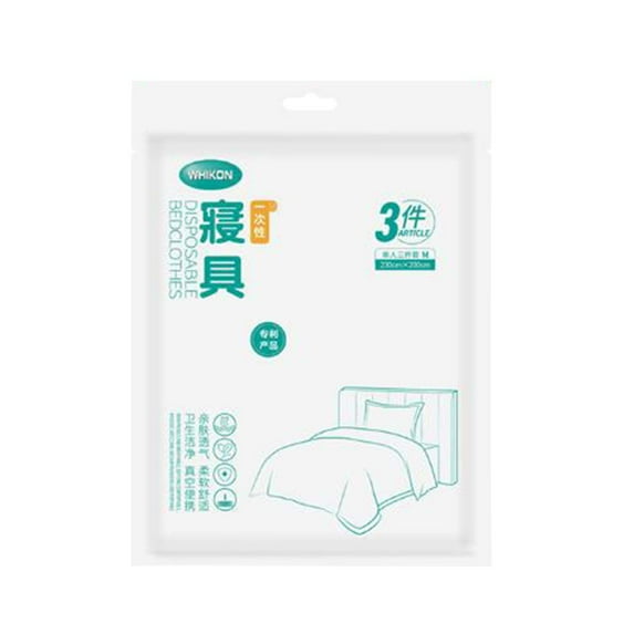 COFEST Pillows & Case,Travel And Business Trip Disposable Bed Sheets,Bedding Covers,Pillowcases,Sleeping Bags,Bedding Covers,Bed Sets,Hotel Supplies White