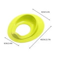 thumbnail image 1 of COFEST Potty Training Seat for Toddlers,Children's And Baby Toilet Closet Ring,Fits Round & Oval Toilets,Non-Slip with Splash Guard (Blue) Green, 1 of 4