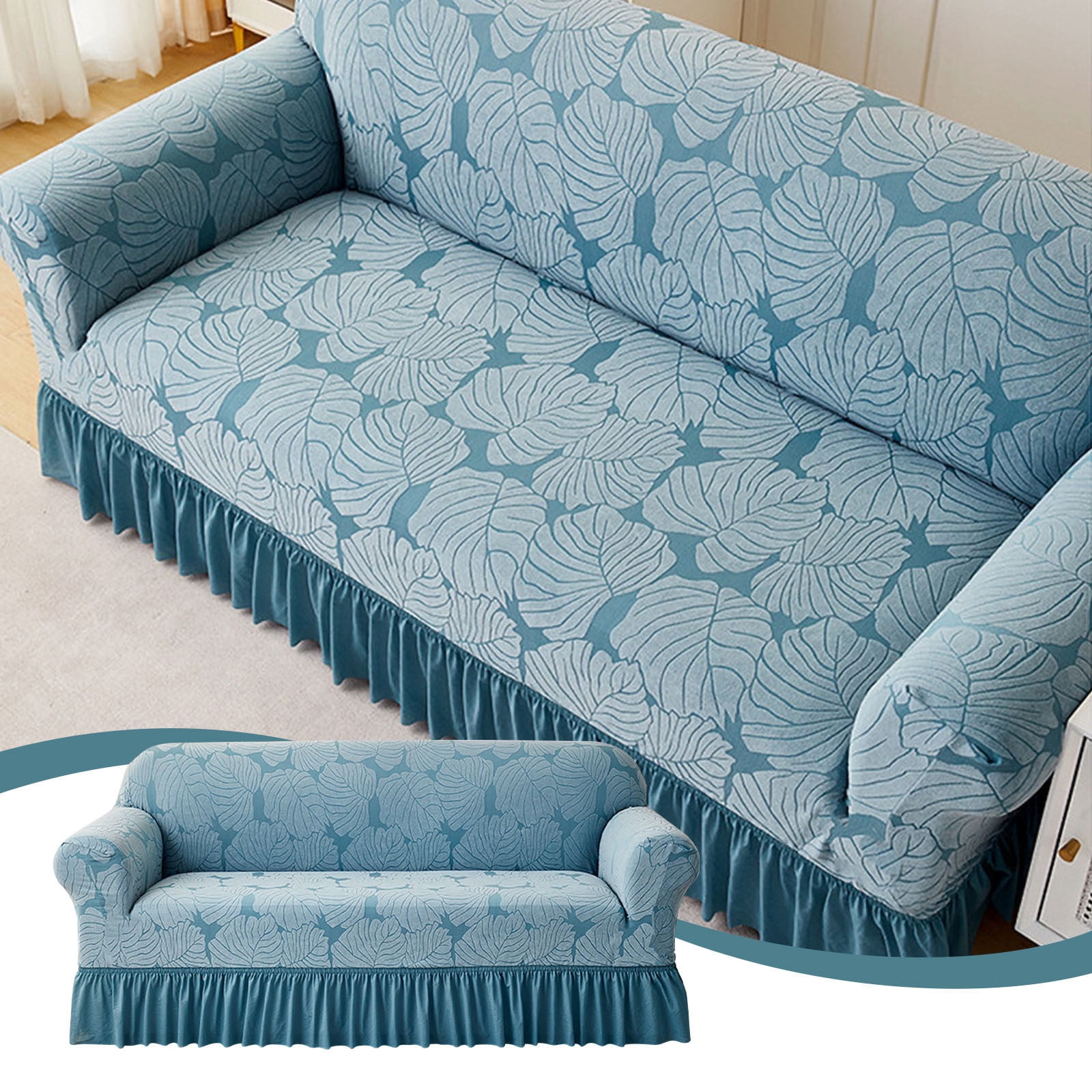 COFEST Reversible Couch Cover for Cushion Couch Sofa Cover for Dogs ...