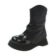thumbnail image 1 of COFEST Shoes&bags,Comfy and Warm Snow Boots for Women-Anti-Slip, Waterproof, and Skin-Friendly Lined with Faux Fur, Perfect for Winter Adventures,Black B,39, 1 of 7
