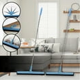 thumbnail image 1 of COFEST Smart Home Flat Mop - 2-in-1 Wet & Dry Cleaning, 180° Rotating Mop Board, Ergonomic Handle, Microfiber Mat for Wood, Laminate, Tile, Glass & More, Lightweight Rust-Proof Stainless Steel(2-Pack), 1 of 9
