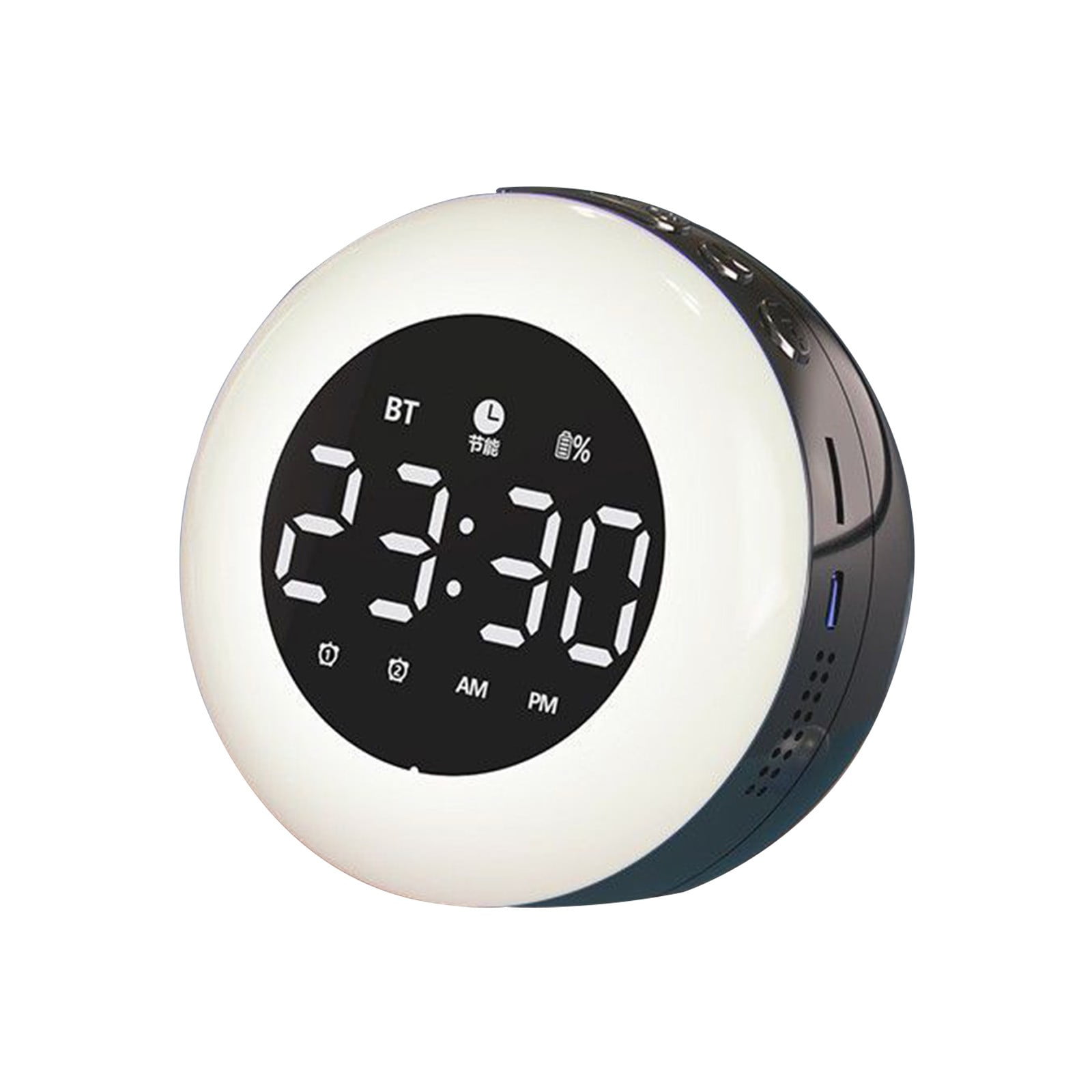 COFEST Smart Wear Led Electronic Bedroom Alarm Clock 12/24 Hours Alarm