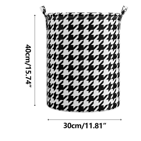 COFEST Storage Trunks & Bag,Qianniao Fabric Foldable Storage Basket,Bathroom Dirty Clothes Basket,Toy Clothing Storage Basket,Storage Bucket Laundry Basket Black M