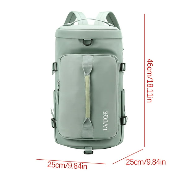 COFEST Storage Trunks & Bag,Travel Sports Swimming Bag Short-distance Travel Yoga Fitness Backpack Bag Gym Bags for Women Men,Foldable Sports Duffle Bag Green