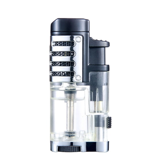 COFEST Torch Lighter,Cigar Lighter,Triple Jet Flame Torch Lighters,Outdoor Windproof Lighter Torch Lighter Three Jets Flame Cigars Lighter For Camping,Hiking,Adventure White