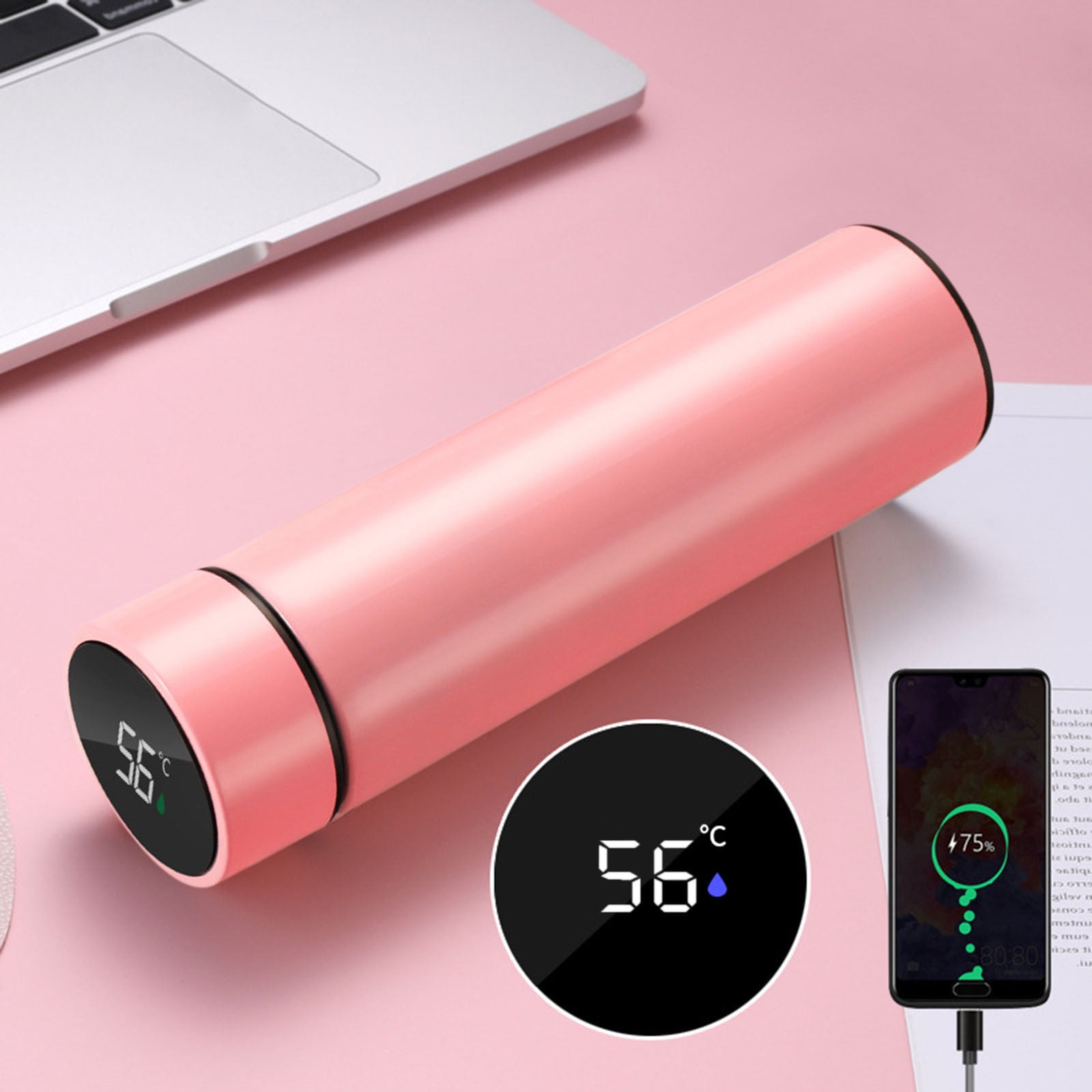 COFEST Travel Kettle,USB Mobile Power Thermos,Portable Electric Kettle