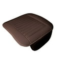 thumbnail image 1 of COFEST Universal Car Front Seat Cover Breathable Leather Pad Cushion,Front Car Seat Covers,Faux Leather Car Seat Protectors For Universal Vehicles Coffee, 1 of 5
