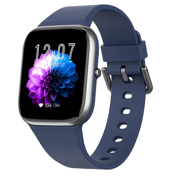 COFEST Y9PRO Smart Watch with 1.85-inch Screen, Bluetooth Phone Call Smartwatch for Android and iOS, Waterproof Fitness Smartwatch for Men and Women, Multi-Function Music Playback Smart Watch Blue