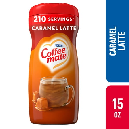 Nestle Coffeemate Caramel Latte Coffee Creamer, 15 oz