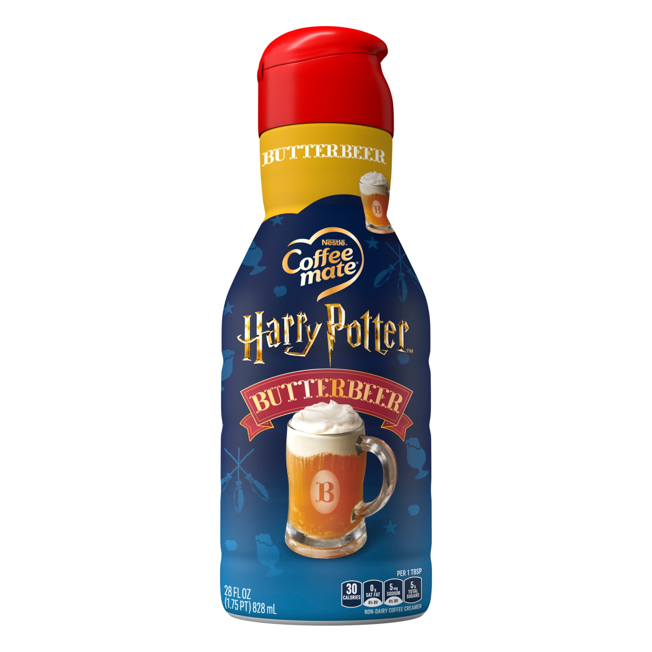 COFFEE MATE Harry Potter Liquid Creamer Butter Beer 28floz Bottle
