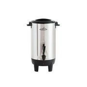 COFFEE PRO 30-Cup Stainless Steel Percolating Coffee Urn