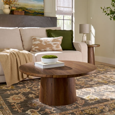 Better Homes & Gardens Ashby Coffee Table, Walnut Finish
