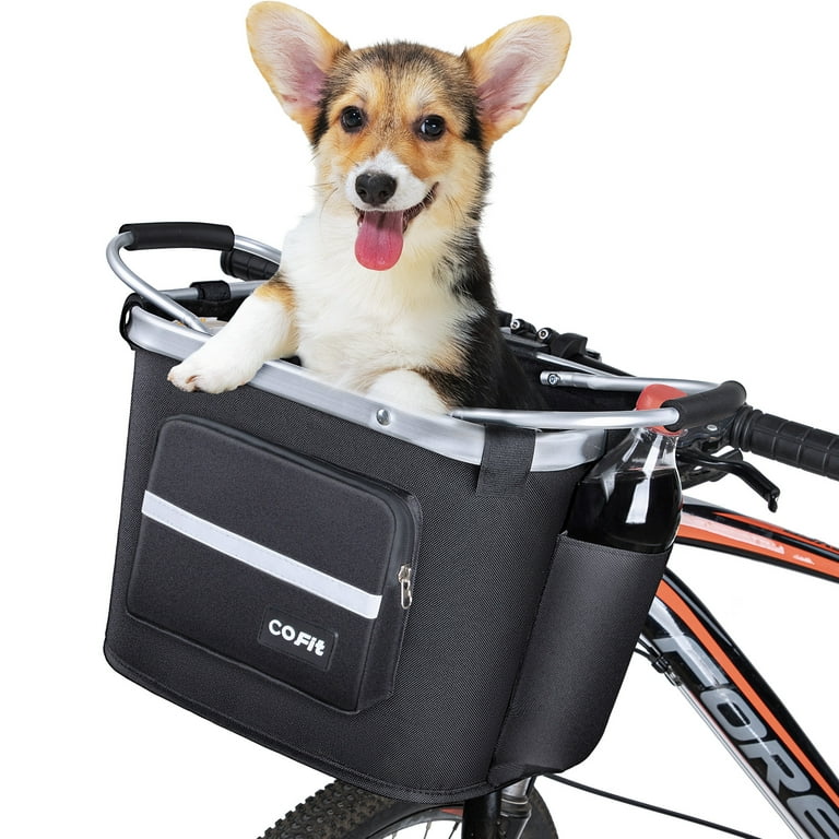 Dog fashion basket for bike walmart