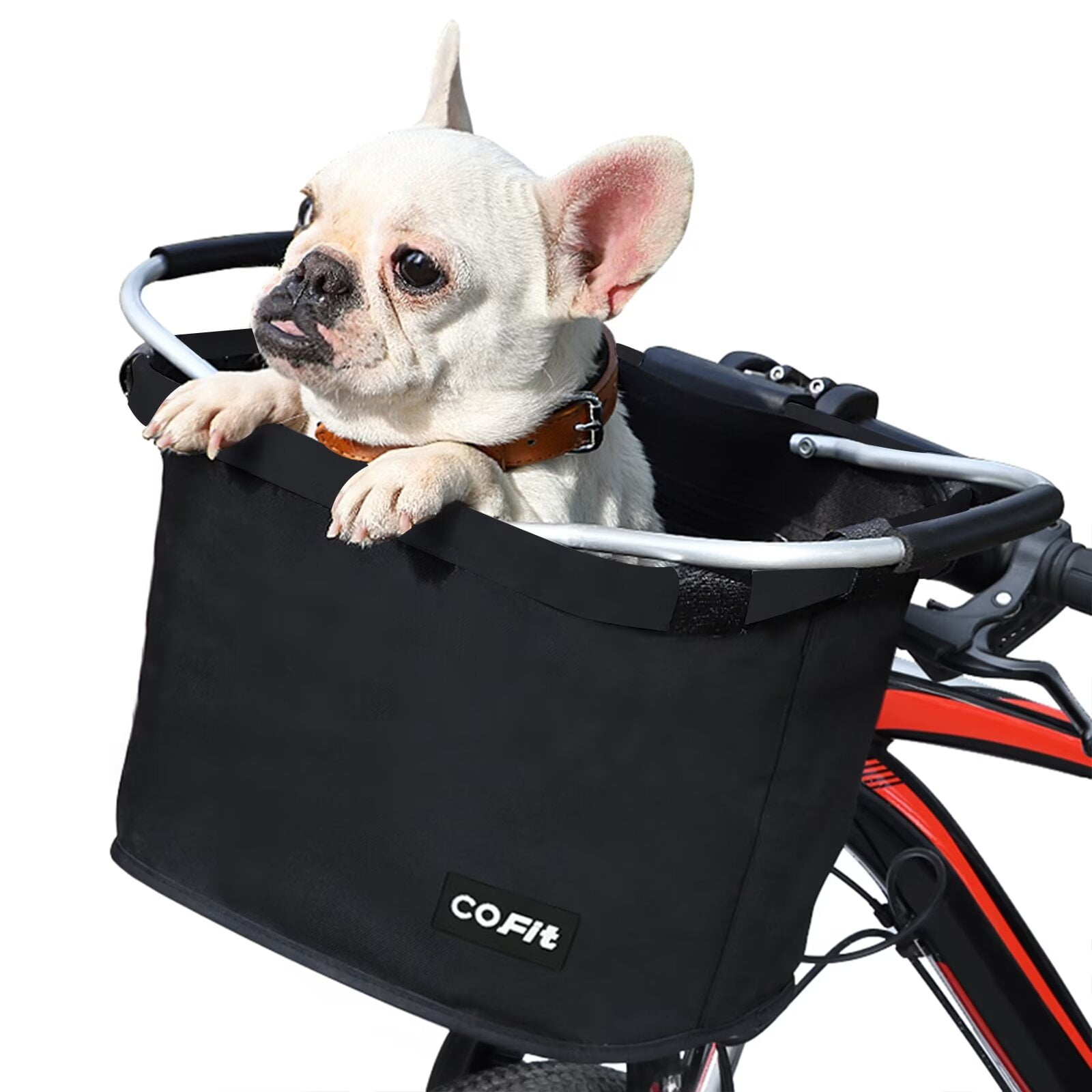 COFIT Detachable Bike Basket, MultiPurpose Bicycle Handlebar Basket