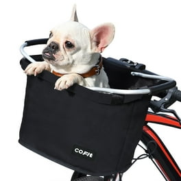 Dog basket for bike walmart hotsell