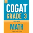 thumbnail image 1 of COGAT Grade 3 Math: Three Practice Tests - Level 9, (Paperback), 1 of 1