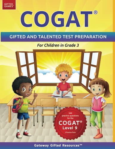 Pre-Owned COGAT Test Prep Grade 3 Level 9: Gifted and Talented Test Preparation Book - Practice Test/Workbook (Paperback) by Gateway Gifted Resources