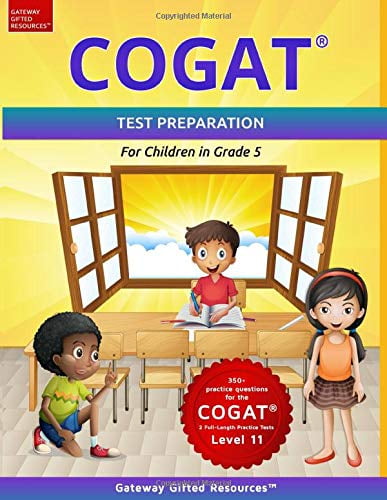 Pre-Owned COGAT Test Prep Grade 5 Level 11: Gifted and Talented Test Preparation Book - Practice Test/Workbook (Paperback) by Gateway Gifted Resources