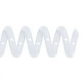 thumbnail image 1 of COIL06-WH - TruBind Binding Spines - Plastic Spiral Coils - 6mm (1/4 inch) x 12in - 4 to 1 Pitch - White - 100/Bx, 1 of 1