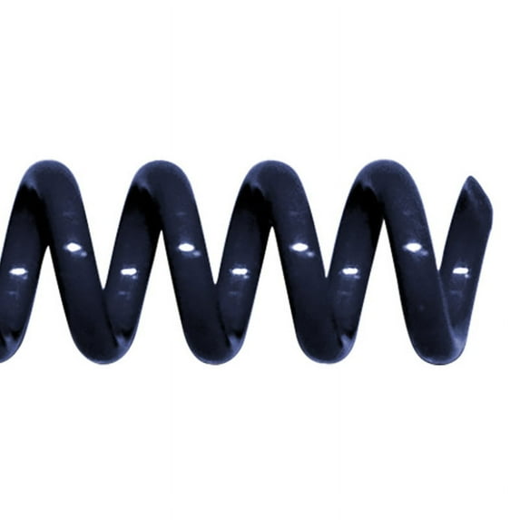 COIL20-NV - TruBind Binding Spines - Plastic Spiral Coils - 20mm (3/4 inch) x 12in - 4 to 1 Pitch - Navy - 50/Bx