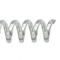 COIL32-CL - TruBind Binding Spines - Plastic Spiral Coils - 32mm (1-1/4inch) x 12in - 4 to 1 Pitch - Clear - 50/Bx