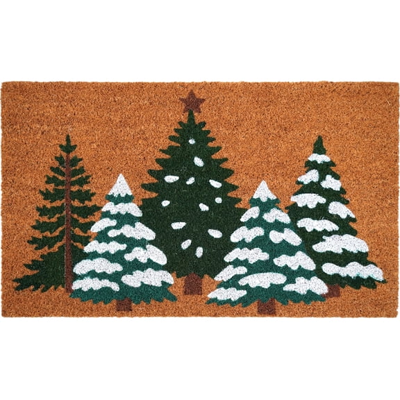 HT Winter Trees Doormat