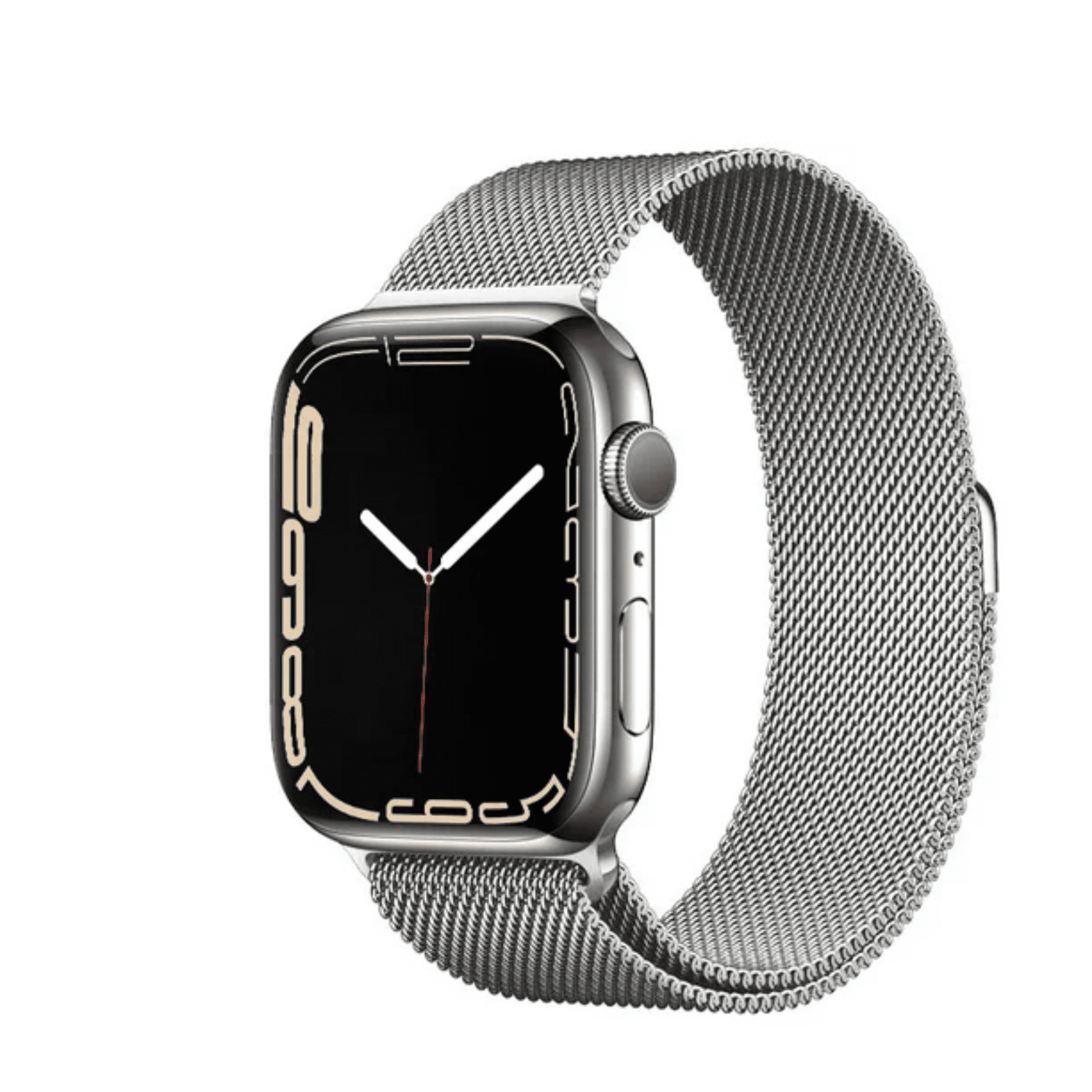 WITHit Silver Stainless Steel Mesh Band for 42/44/45mm/Ultra