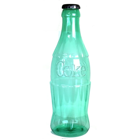 COKE GREEN 22" BOTTLE BANK