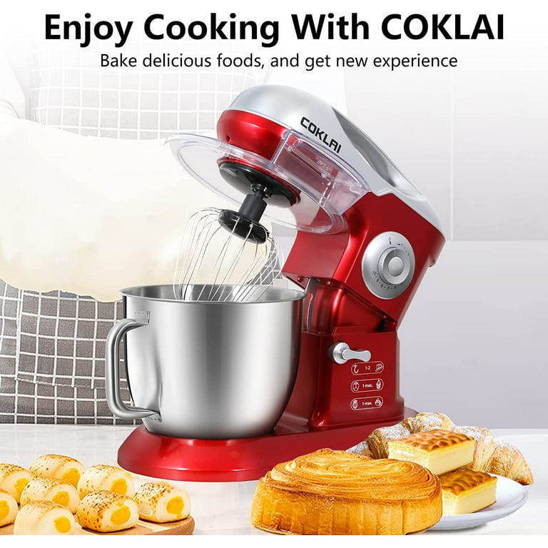 Stand Mixer, 660W 10-Speed Mixers Kitchen Electric Stand Mixer