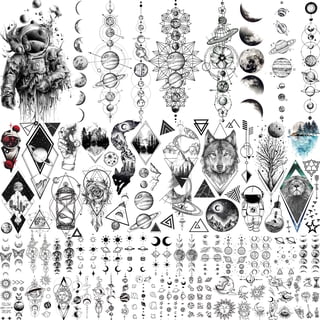 Uranus Planetary Symbol Temporary Tattoo Set Of 4 The 20 Best Aquarius