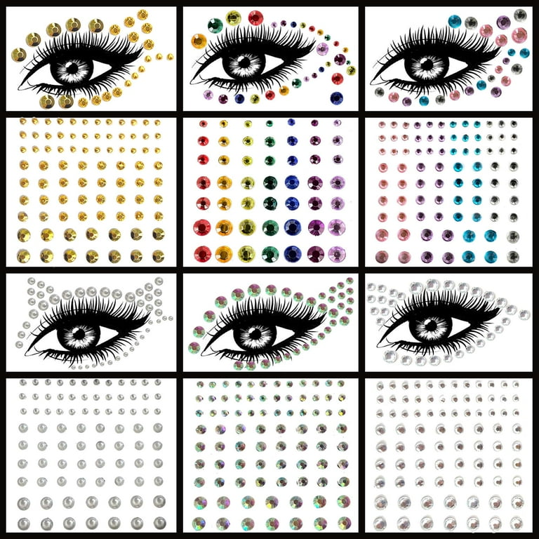 Stick on Circle Rhinestone Bindi Stick on Circle Rhinestone Bindi