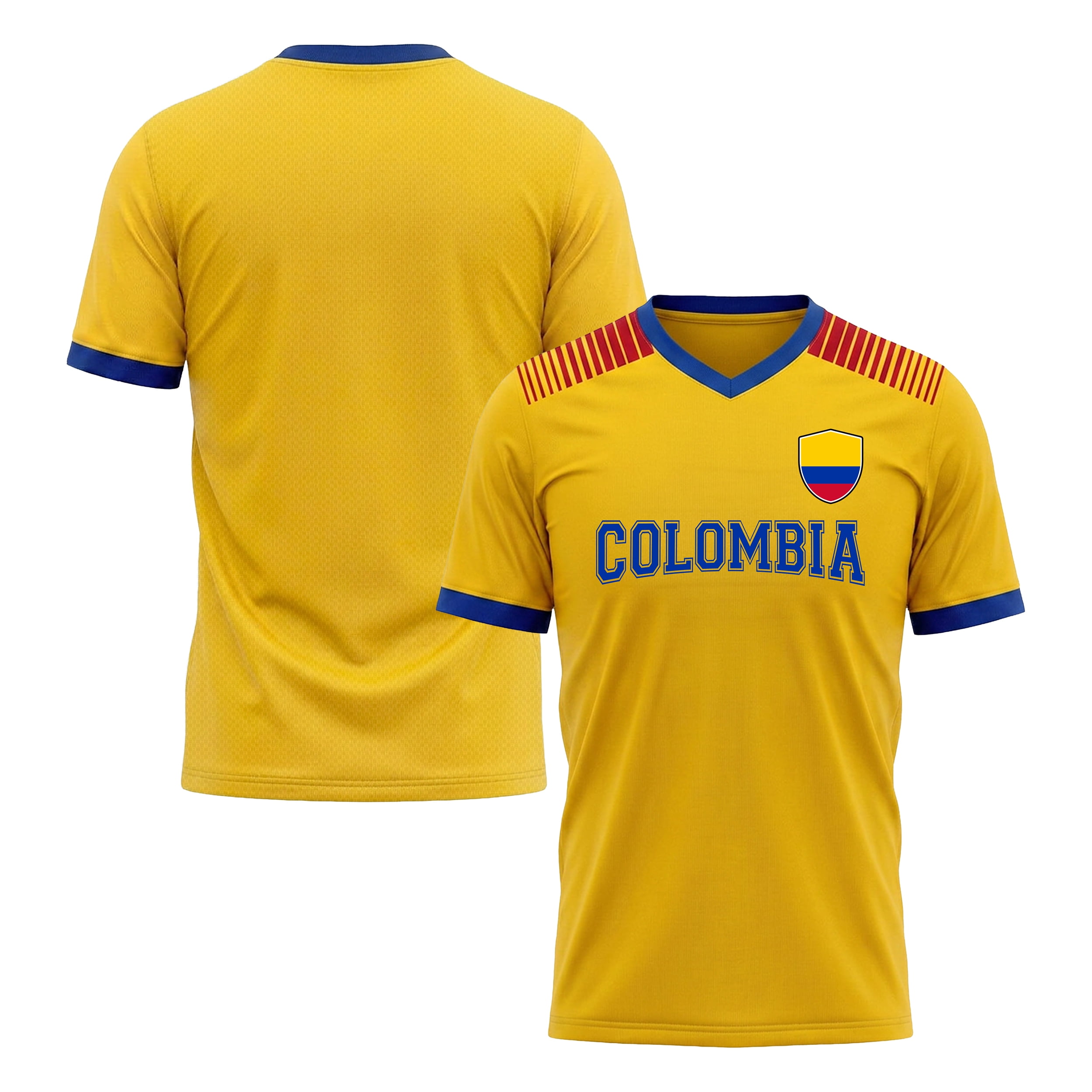 Colombia National Team Men's Soccer Jersey, Yellow, Small