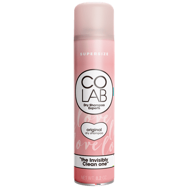 COLAB Dry Shampoo Original Supersize - Bergamot and Rose Scented - 8.2 oz