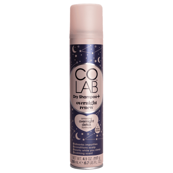 COLAB Dry Shampoo Overnight Renew Oil Control with Lavender, 6.7 fl oz