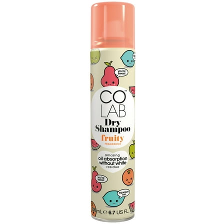 COLAB Oil Control Dry Shampoo with a Fruity Fragrance, 6.7 fl oz