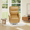thumbnail image 1 of COLAMY Ascend Dual Motor Power Lift Recliner Chair with Massage and Heat for Elderly People, USB Charging Ports, Light Brown, 1 of 14