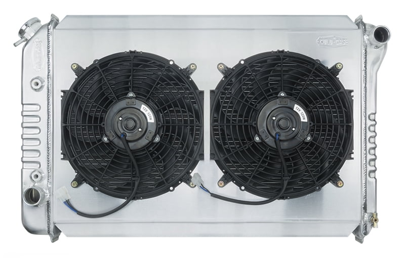 COLD CASE RADIATORS 71-73 Mustang Radiator AT 26in Dual 12in Fans partNumber: FOM578AK