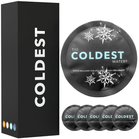 COLDEST Small Reusable Ice Packs - Hot Cold Compress For Injuries - Flexible Gel Ice Pack - Kids Ice Packs - Face / Eye Ice Pack - Nipple Breastfeeding Gel Pads