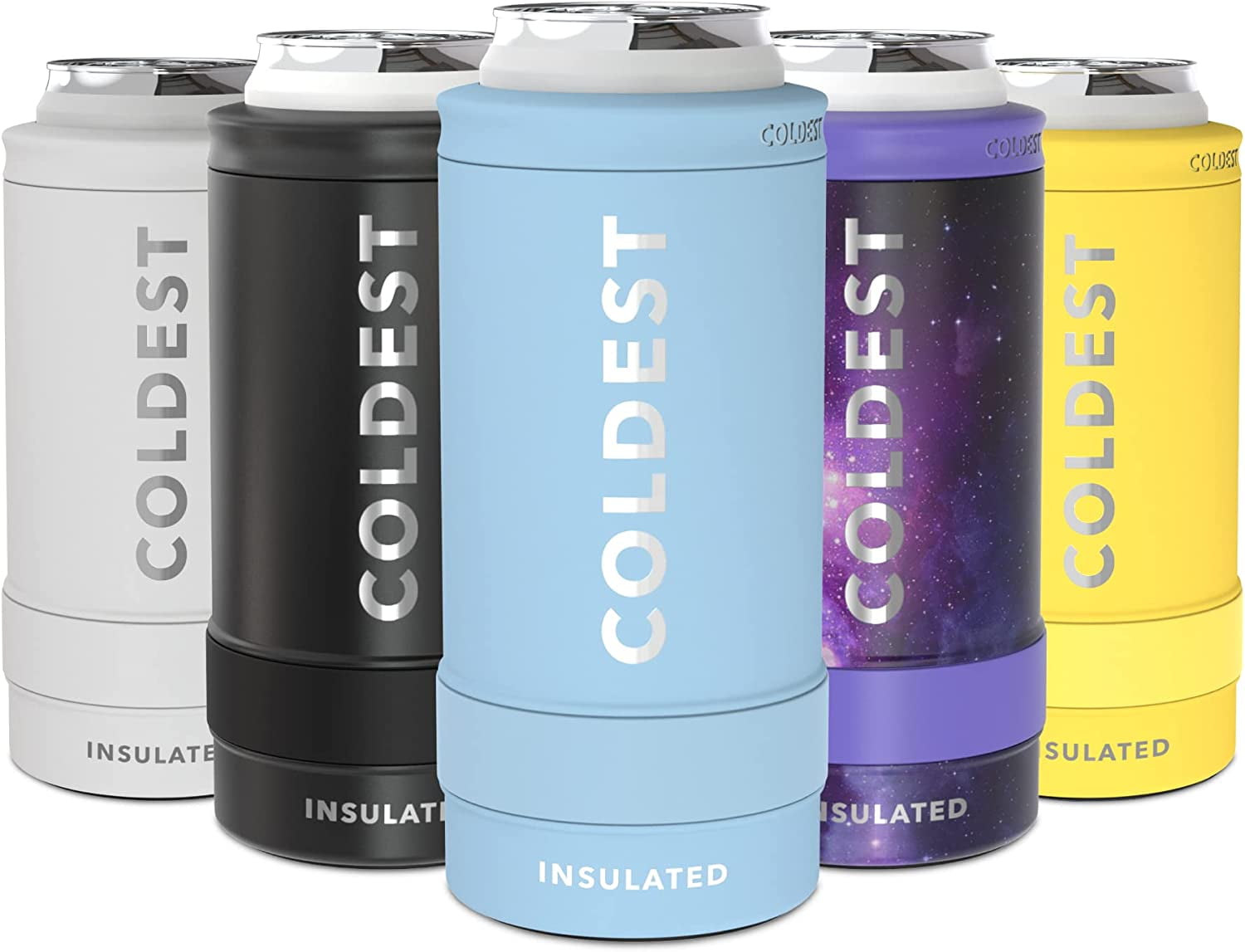 COLDEST Tall Boy Can Cooler 16oz Beer Soda Energy Drink