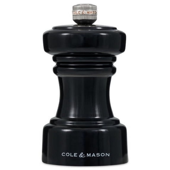 Cole & Mason Hoxton Black Salt Mill 4.1"
