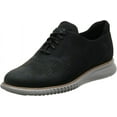 thumbnail image 1 of COLE HAAN 2.ZEROGRAND LASER WINGTIP Shoes Black Nubuck/Grey, 1 of 8