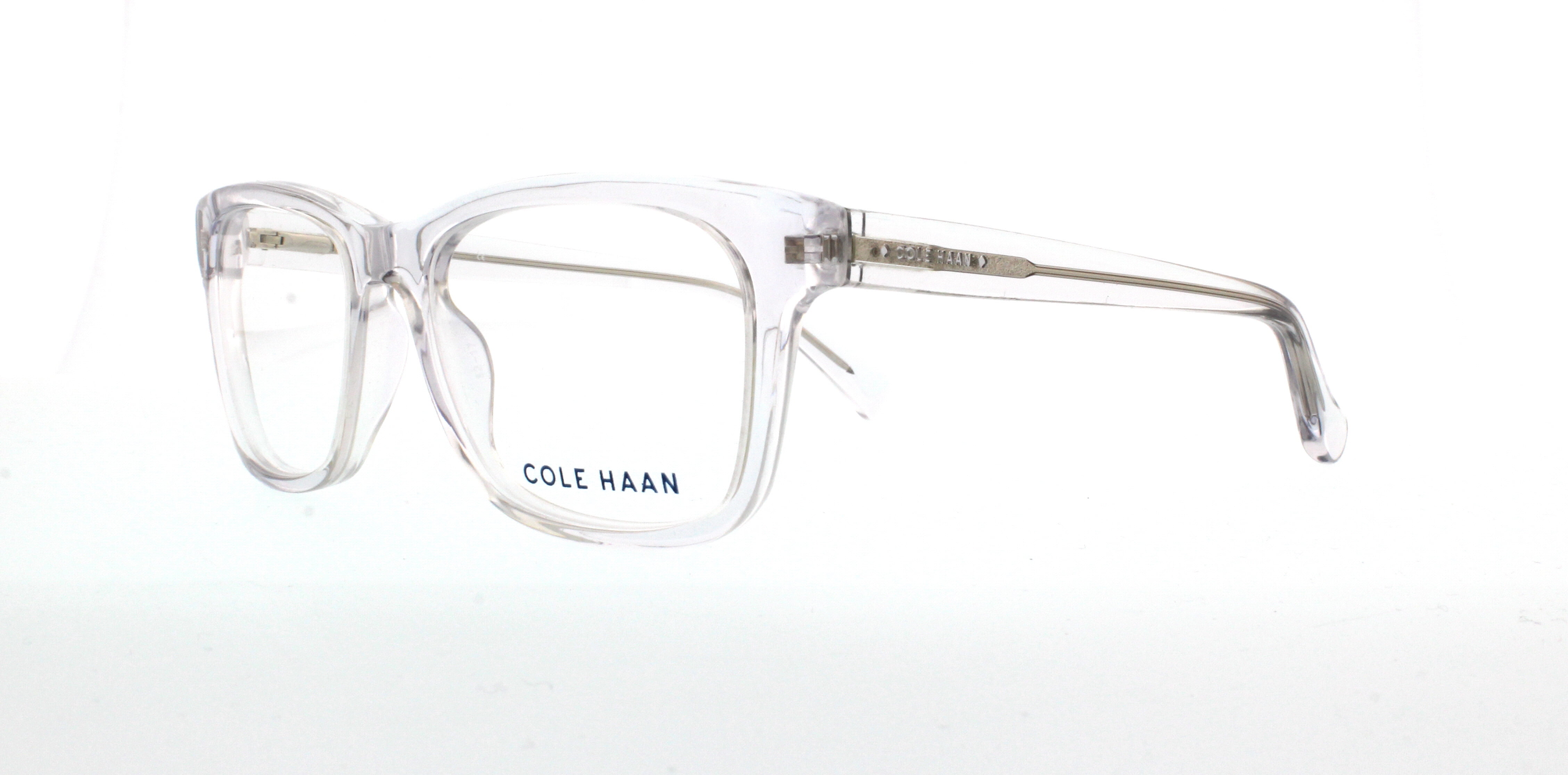 COLE HAAN Optical Eyeglasses Frames CH4008 971 Crystal Clear COLE HAAN Optical Eyeglasses Frames CH4008 971 Crystal Clear