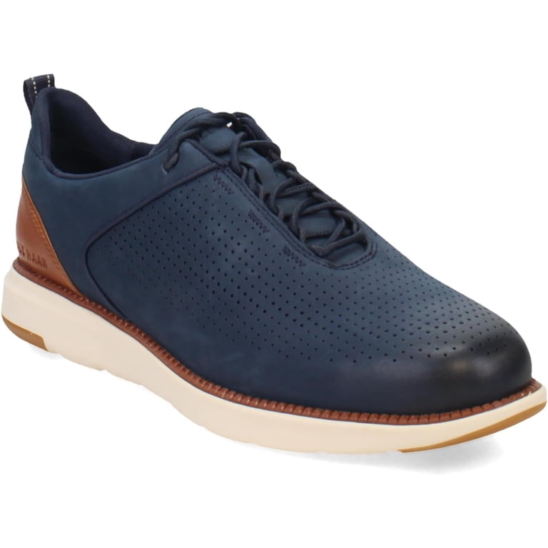 COLE HAAN GRAND ATLANTIC TEXURED Shoes Navy Blazer Nubuck  display picture 2