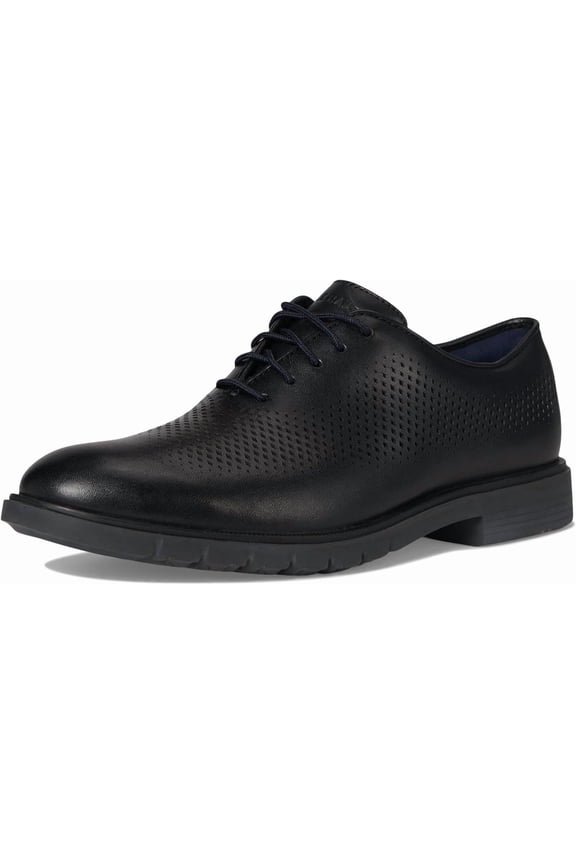 GRANDFLEX DRESS LASER MEN SHOES - 9 / Black