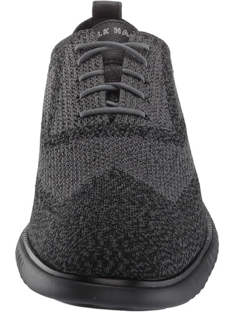 COLE HAAN GRANDSERIES Mens Black Colorblock Knit Back Pull  display picture 1
