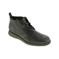 thumbnail image 1 of COLE HAAN GRANDSERIES Mens Black Cushioned Lightweight Round Toe Lace-Up Leather Chukka Boots 9.5 M, 1 of 5
