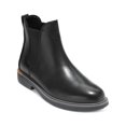 thumbnail image 1 of COLE HAAN GRANDSERIES Mens Black Pull Tab Goring Cushioned Go-to Round Toe Block Heel Chelsea 9 M, 1 of 2